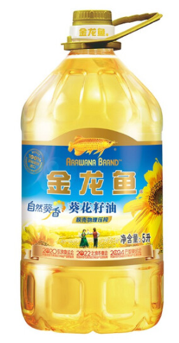 金龙鱼葵花籽油5l